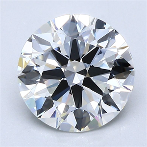 Picture of Natural Diamond 2.39 Carats, Round with Excellent Cut, G Color, VVS2 Clarity and Certified by GIA