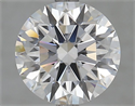 Lab Grown Diamond 3.16 Carats, Round with Ideal Cut, D Color, VVS1 Clarity and Certified by IGI