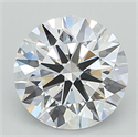 Del inventario de diamantes de laboratorio, 2.52 quilates, Redondo , Color D, claridad VVS1 y certificado IGI