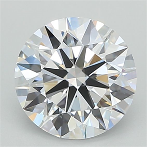 Picture of Lab Grown Diamond 2.52 Carats, Round with Ideal Cut, D Color, VVS1 Clarity and Certified by IGI