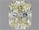 Natural Diamond 1.12 Carats, Radiant with  Cut, M Color, VS1 Clarity and Certified by GIA