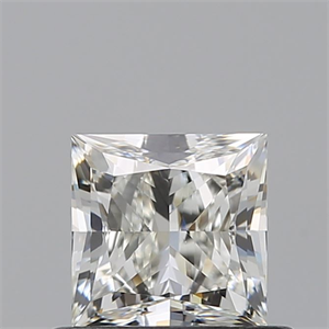 Foto Diamante Natural 0.70 quilates, Princesa , Color I, claridad VS1 y certificado GIA de