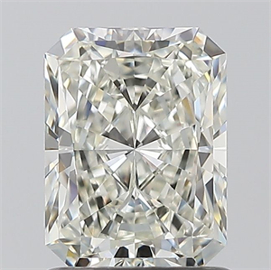 Picture of Natural Diamond 1.20 Carats, Radiant with  Cut, J Color, VS1 Clarity and Certified by GIA