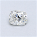 Natural Diamond 0.52 Carats, Cushion with  Cut, G Color, I1 Clarity and Certified by GIA