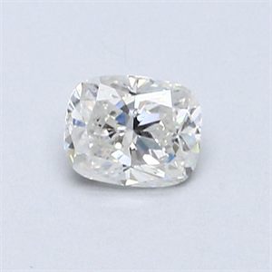 Picture of Natural Diamond 0.52 Carats, Cushion with  Cut, G Color, I1 Clarity and Certified by GIA