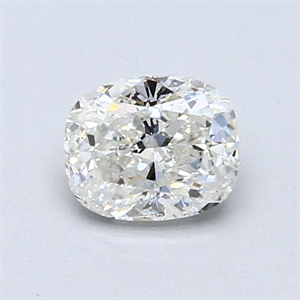 Foto Diamante Natural 0.84 quilates, Del cojín , Color H, claridad I1 y certificado GIA de