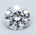 Diamante Natural 2.20 quilates, Redondo , Color F, claridad SI2 y certificado GIA