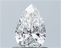 Diamante Natural 0.50 quilates, De pera , Color F, claridad VS1 y certificado GIA