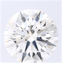 Lab Grown Diamond 11.22 Carats, Round with Ideal Cut, H Color, VS2 Clarity and Certified by IGI