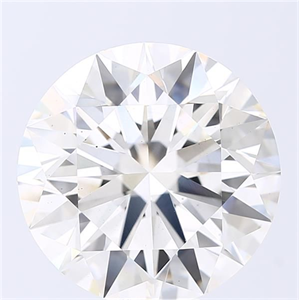 Picture of Lab Grown Diamond 11.22 Carats, Round with Ideal Cut, H Color, VS2 Clarity and Certified by IGI
