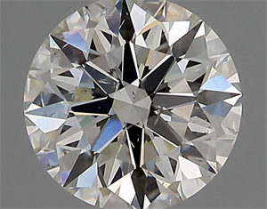 Foto Diamante Natural 0.91 quilates, Redondo , Color G, claridad SI1 y certificado IGI de