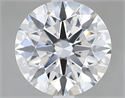Del inventario de diamantes de laboratorio, 2.26 quilates, Redondo , Color D, claridad VS1 y certificado GIA