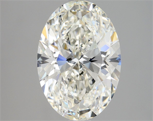 Picture of Natural Diamond 2.50 Carats, Oval with  Cut, I Color, VVS1 Clarity and Certified by GIA