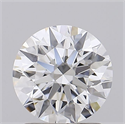 Del inventario de diamantes de laboratorio, 1.39 quilates, Redondo , Color D, claridad VS1 y certificado IGI