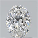 Diamante Natural 0.70 quilates, Ovalado , Color E, claridad VS2 y certificado GIA