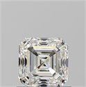 Diamante Natural 1.01 quilates, Asscher , Color H, claridad SI1 y certificado GIA