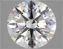 Del inventario de diamantes de laboratorio, 3.06 quilates, Redondo , Color H, claridad VS1 y certificado IGI