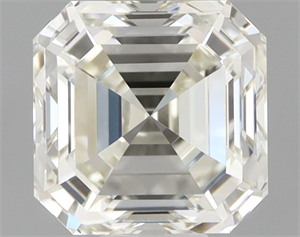 Foto Diamante Natural 1.02 quilates, Asscher , Color J, claridad VVS1 y certificado IGI de