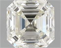 Natural Diamond 1.02 Carats, Asscher with  Cut, J Color, VVS1 Clarity and Certified by IGI