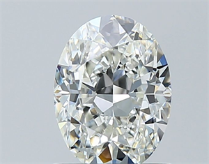 Picture of Natural Diamond 1.00 Carats, Oval with  Cut, I Color, VS1 Clarity and Certified by GIA
