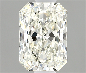 Picture of Natural Diamond 0.84 Carats, Radiant with  Cut, I Color, VVS1 Clarity and Certified by IGI