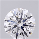 Lab Grown Diamond 6.38 Carats, Round with Excellent Cut, E Color, VS1 Clarity and Certified by GIA
