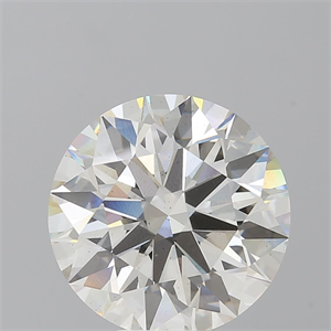 Picture of Lab Grown Diamond 7.50 Carats, Round with Ideal Cut, H Color, VS2 Clarity and Certified by IGI