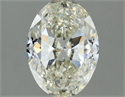 Diamante Natural 1.00 quilates, Ovalado , Color K, claridad SI2 y certificado IGI