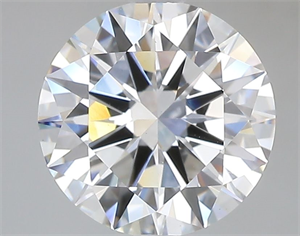 Picture of Lab Grown Diamond 3.01 Carats, Round with Excellent Cut, D Color, VS1 Clarity and Certified by IGI