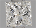 Diamante Natural 0.41 quilates, Princesa , Color F, claridad SI1 y certificado IGI