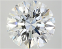 Diamante Natural 2.53 quilates, Redondo , Color F, claridad VVS2 y certificado GIA