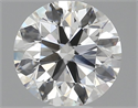 Diamante Natural 0.70 quilates, Redondo , Color E, claridad VVS1 y certificado GIA