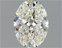 Diamante Natural 1.08 quilates, Ovalado , Color J, claridad VS2 y certificado GIA