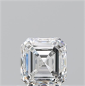 Diamante Natural 0.90 quilates, Asscher , Color G, claridad VS1 y certificado GIA