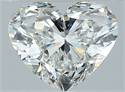 Natural Diamond 1.70 Carats, Heart with  Cut, G Color, VS2 Clarity and Certified by GIA