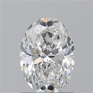 Foto Diamante Natural 1.01 quilates, Ovalado , Color G, claridad VS2 y certificado GIA de