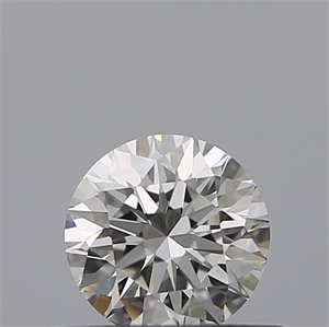 Picture of Natural Diamond 0.40 Carats, Round with Excellent Cut, G Color, IF Clarity and Certified by GIA
