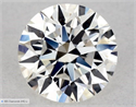 Diamante Natural 0.57 quilates, Redondo , Color H, claridad VVS2 y certificado GIA