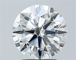 Foto Diamante Natural 2.46 quilates, Redondo , Color H, claridad SI2 y certificado GIA de