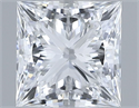 Natural Diamond 0.50 Carats, Princess with  Cut, E Color, VS1 Clarity and Certified by GIA
