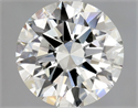 Diamante Natural 1.78 quilates, Redondo , Color J, claridad VVS2 y certificado GIA