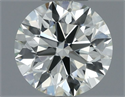 Natural Diamond 0.50 Carats, Round with Excellent Cut, L Color, VS1 Clarity and Certified by GIA