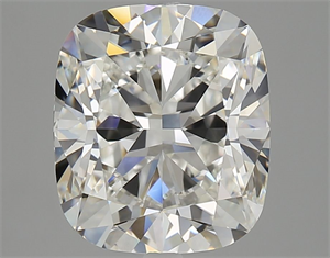Picture of Natural Diamond 5.16 Carats, Cushion with  Cut, H Color, VVS2 Clarity and Certified by GIA