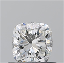 Natural Diamond 0.50 Carats, Cushion with  Cut, G Color, VS1 Clarity and Certified by GIA