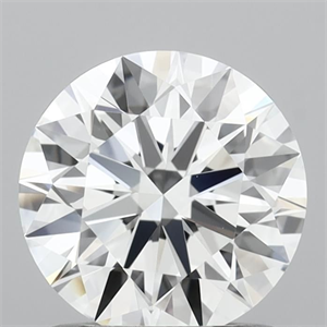 Picture of Lab Grown Diamond 1.09 Carats, Round with Ideal Cut, E Color, VVS2 Clarity and Certified by IGI