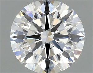 Foto Diamante Natural 0.42 quilates, Redondo , Color G, claridad VVS1 y certificado GIA de