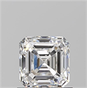 Diamante Natural 1.01 quilates, Asscher , Color F, claridad SI1 y certificado GIA