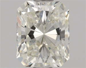 Picture of Natural Diamond 0.91 Carats, Radiant with  Cut, K Color, VVS1 Clarity and Certified by GIA