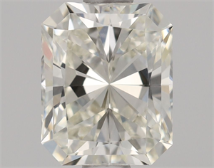 Picture of Natural Diamond 0.91 Carats, Radiant with  Cut, K Color, VVS1 Clarity and Certified by GIA