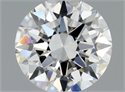 Diamante Natural 0.50 quilates, Redondo , Color F, claridad VVS2 y certificado GIA